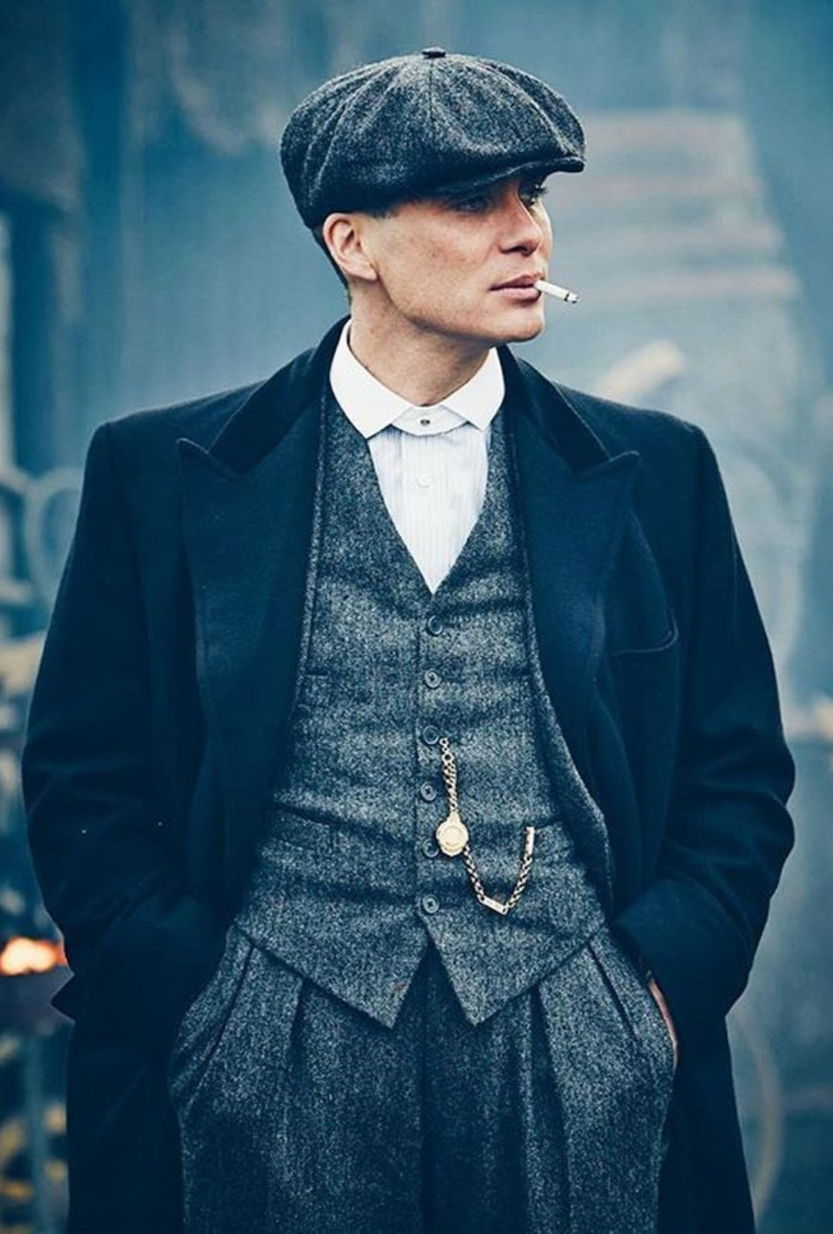 Thomas Shelby smoking Portrait