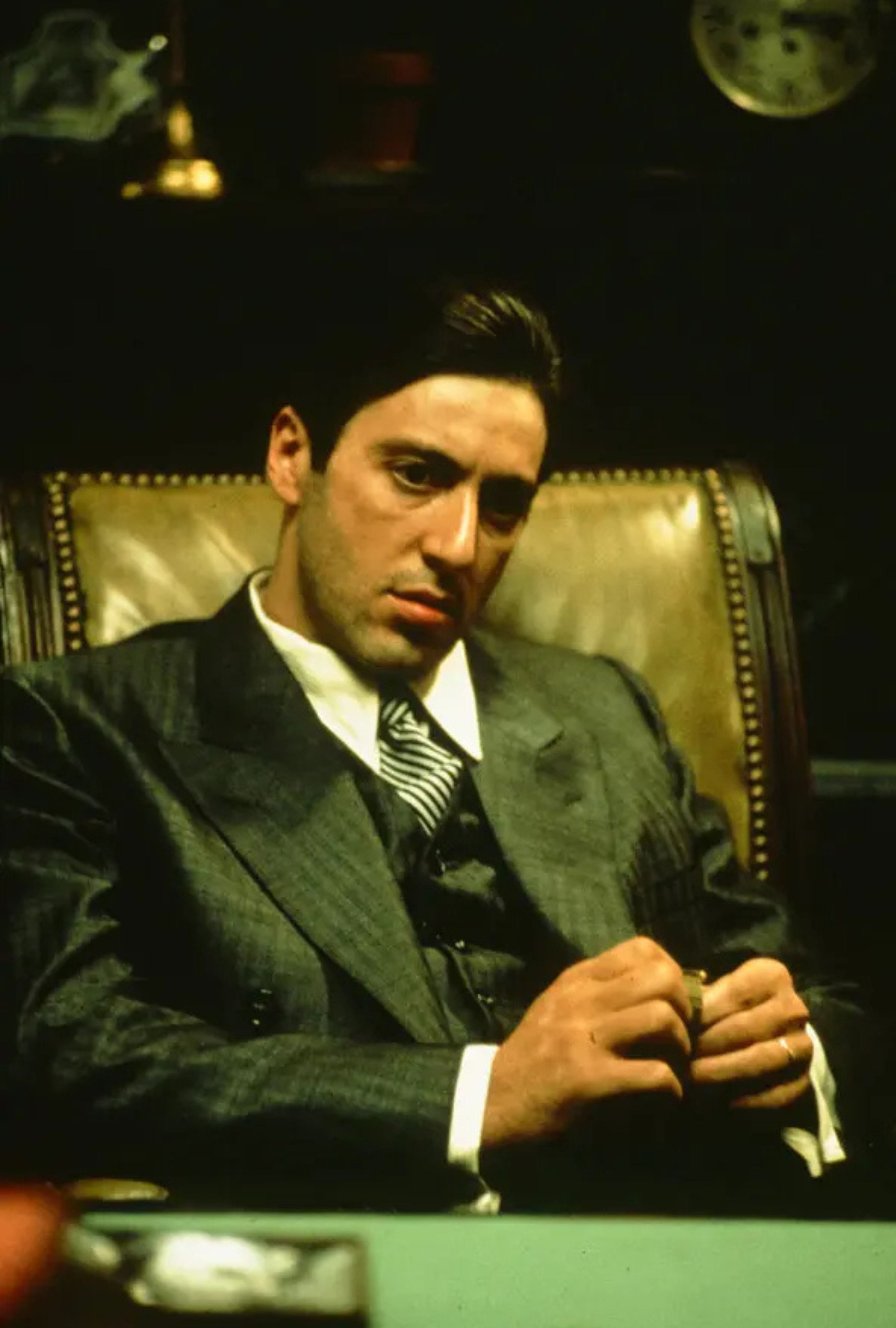 Michael Corleone Dramatic scene